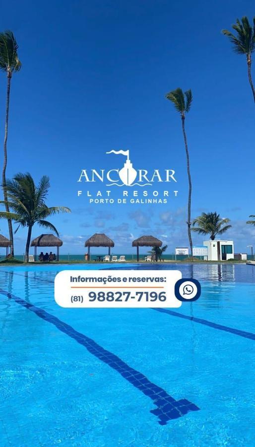 Ancorar Flats Condominio A Beira Mar Pôrto das Galinhas 외부 사진